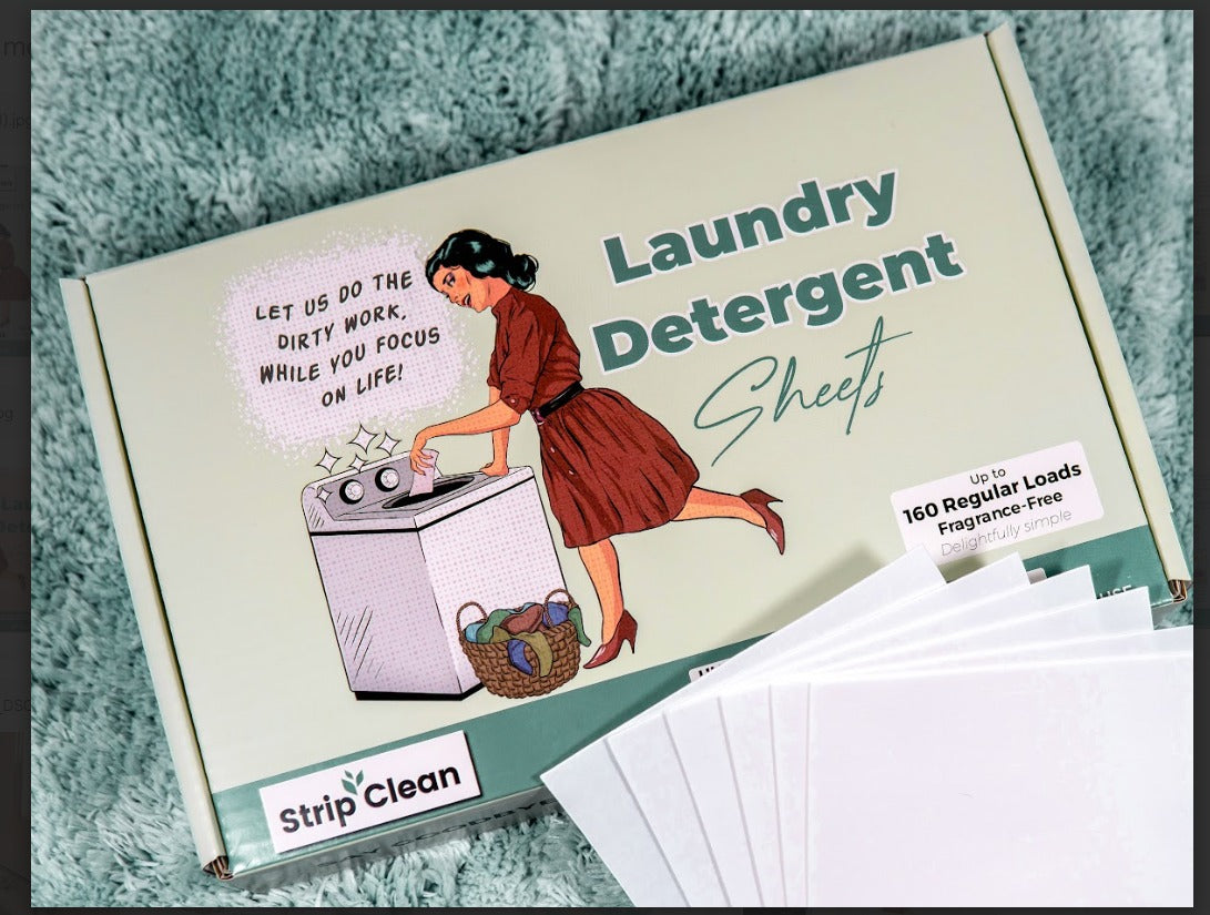 Laundry Sheets (Fragrance Free)