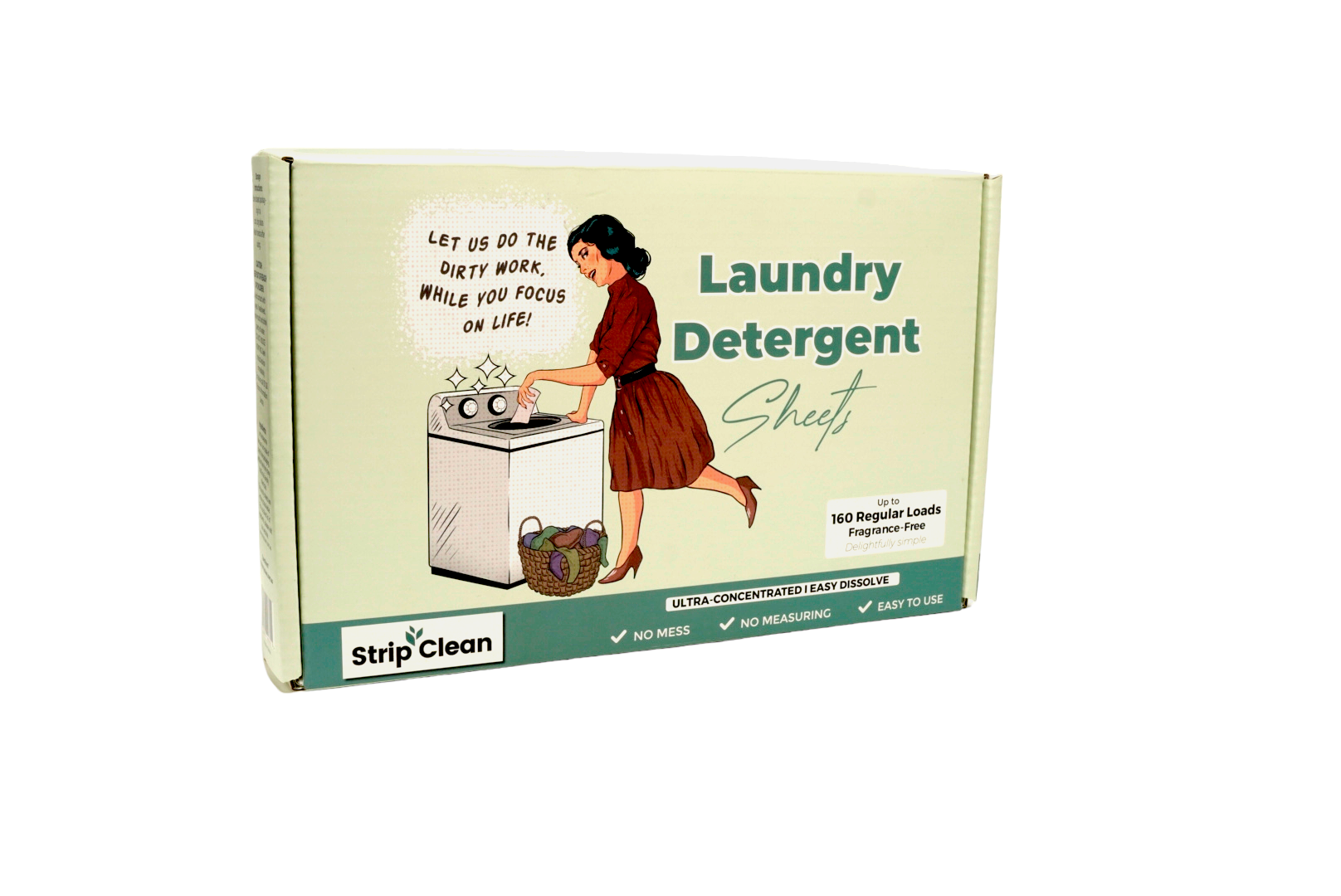 Laundry Sheets (Fragrance Free)